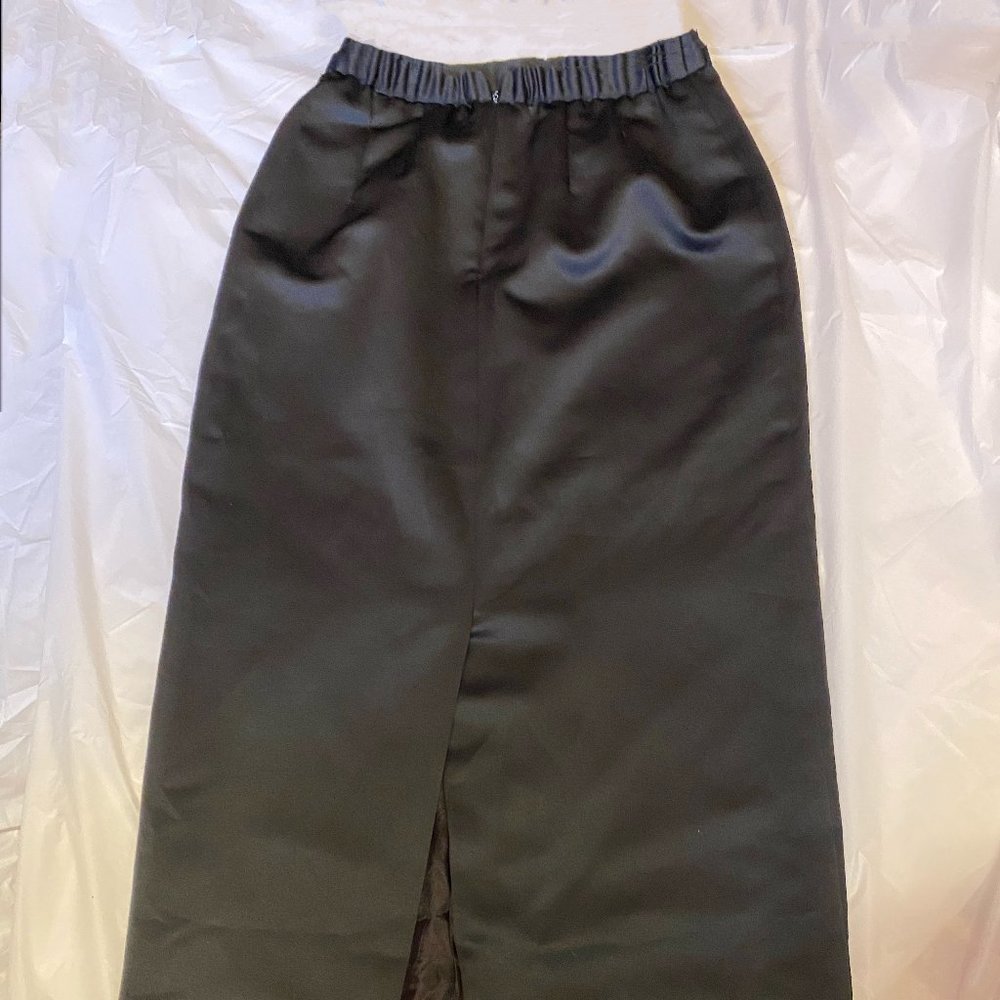 Maxi Length Black Skirt